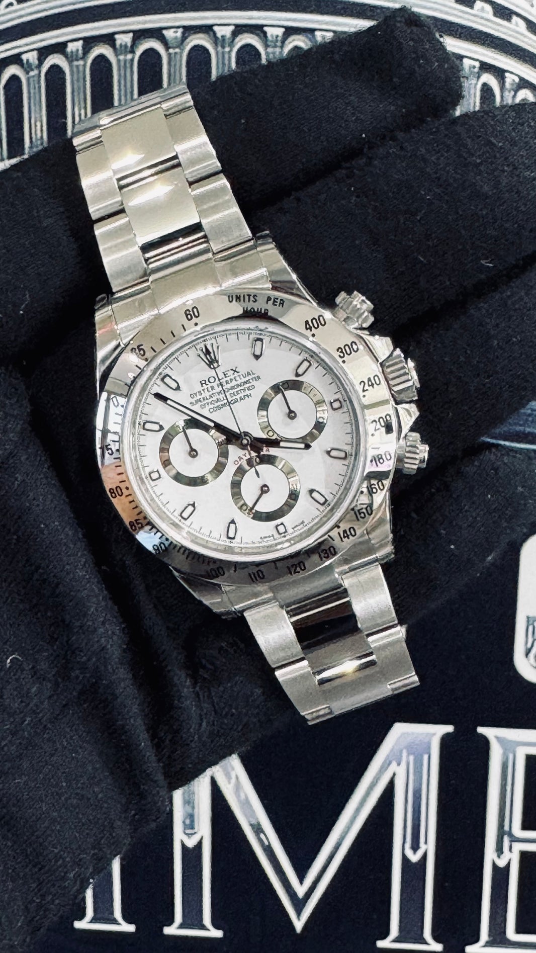 Rolex Cosmograph Panda Daytona - Stickered Collector's Set!