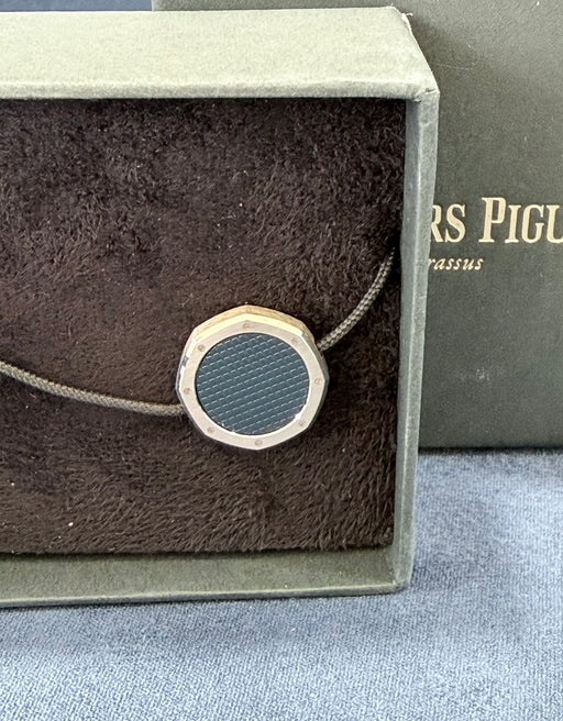 Audemars Piguet Royal Oak Blue Tapisserie Cord Bracelet with Box