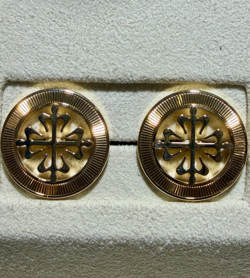 Patek Philippe Calatrava Cross 18K Yellow Gold Cufflinks