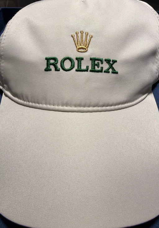 Rolex White Embroidered Collector Cap