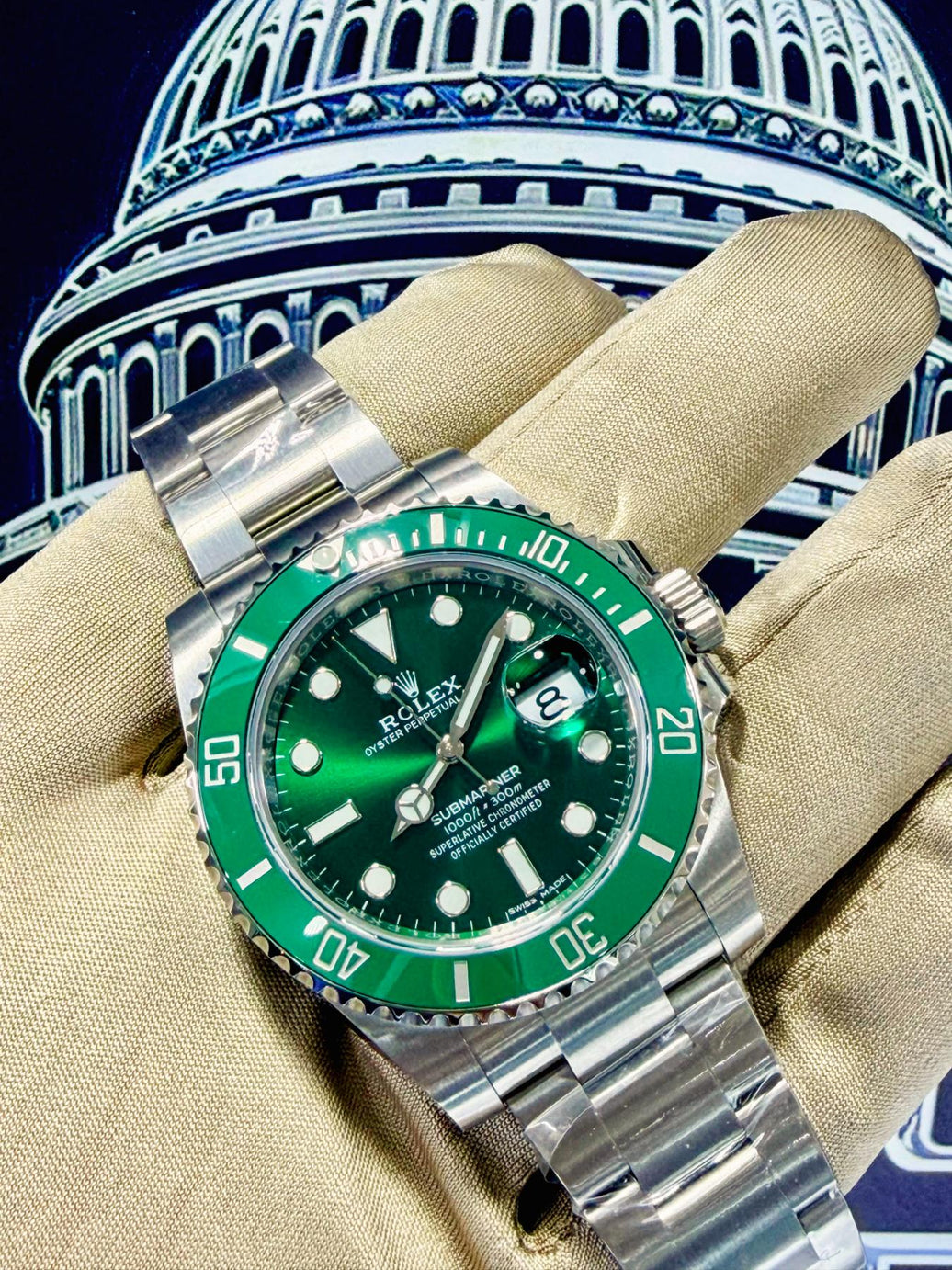 Rolex Submariner Date "HULK" - Unworn/Open Card!