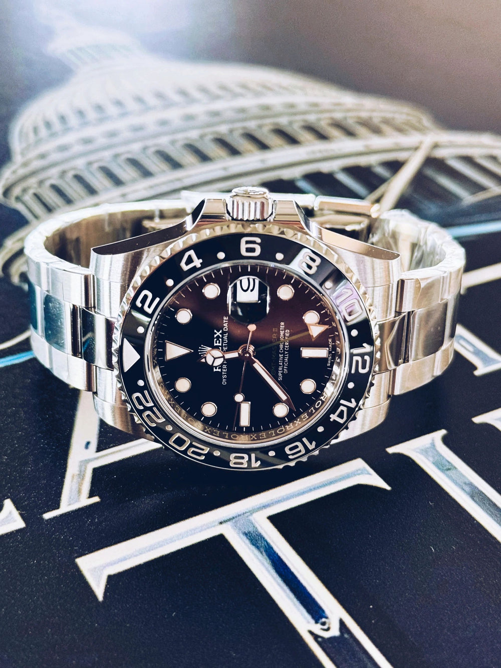 SOLD!!! Rolex GMT-Master II Black Dial – NOS w/New Style Card
