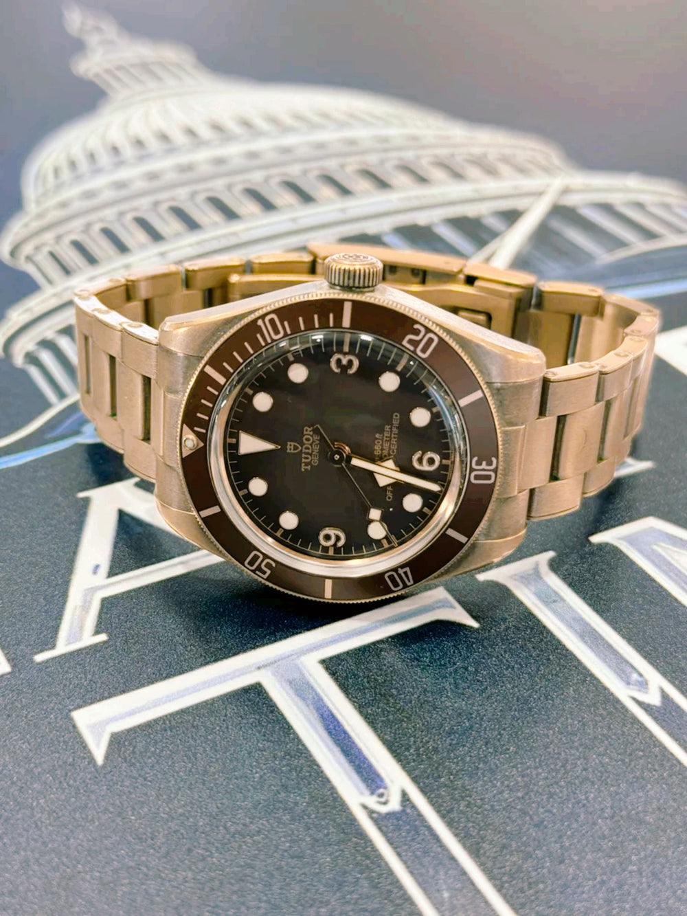 SOLD!!! Tudor Black Bay Bronze – NOS Complete